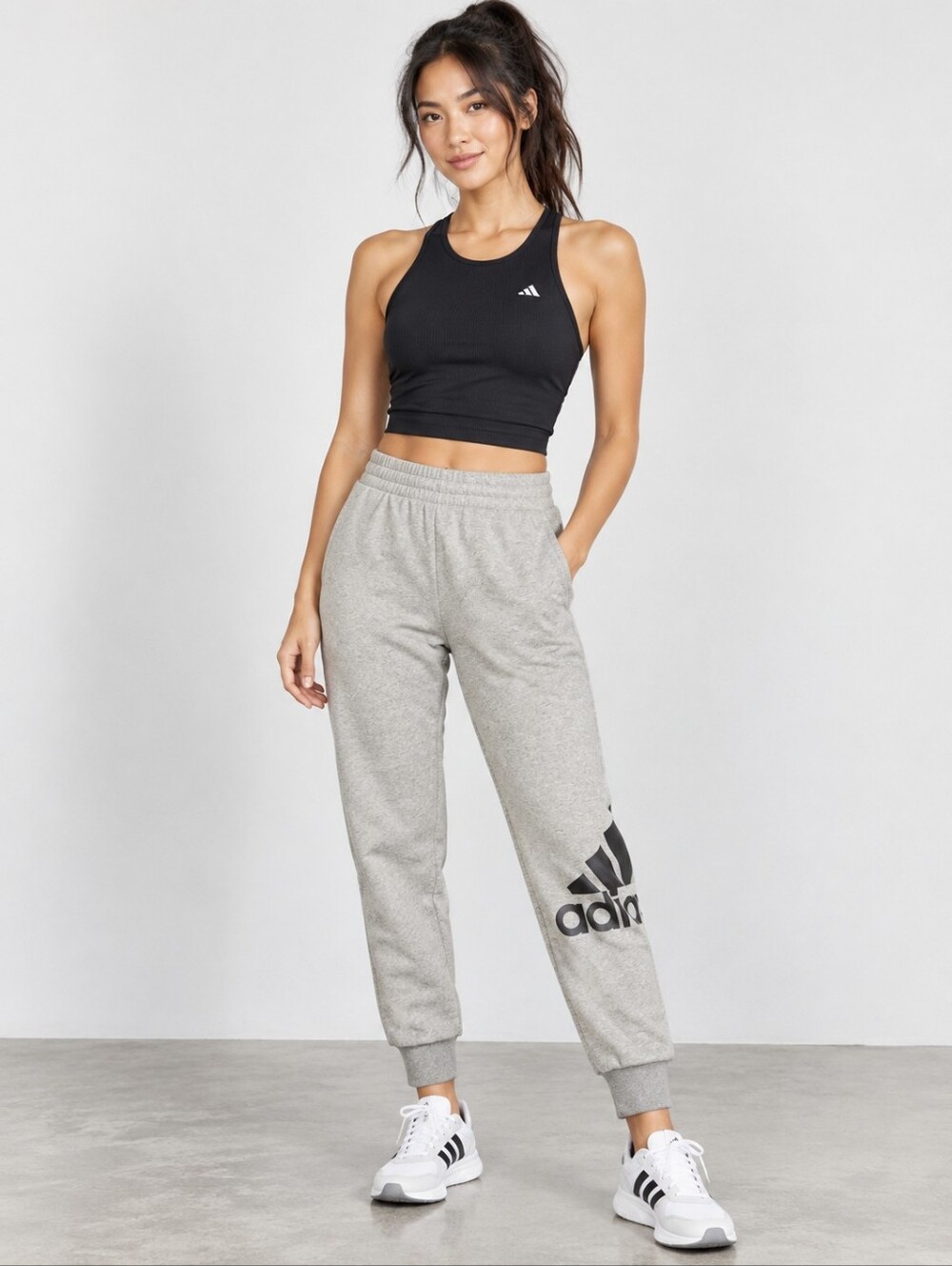 ❤️ NWOT! ADIDAS HIGH RISE JOGGER SWEATPANTS, SMALL